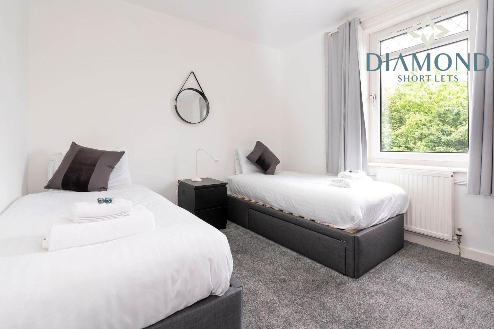 Cosy 2 Bed Apt West End EDI Exterior foto